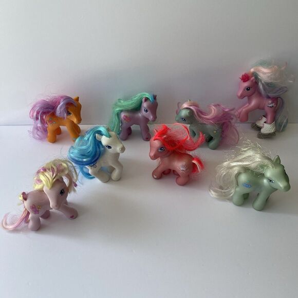My Little Pony G3 Lot  Vintage 2002 2003 Total Of 8 MLP - Picture 1 of 16